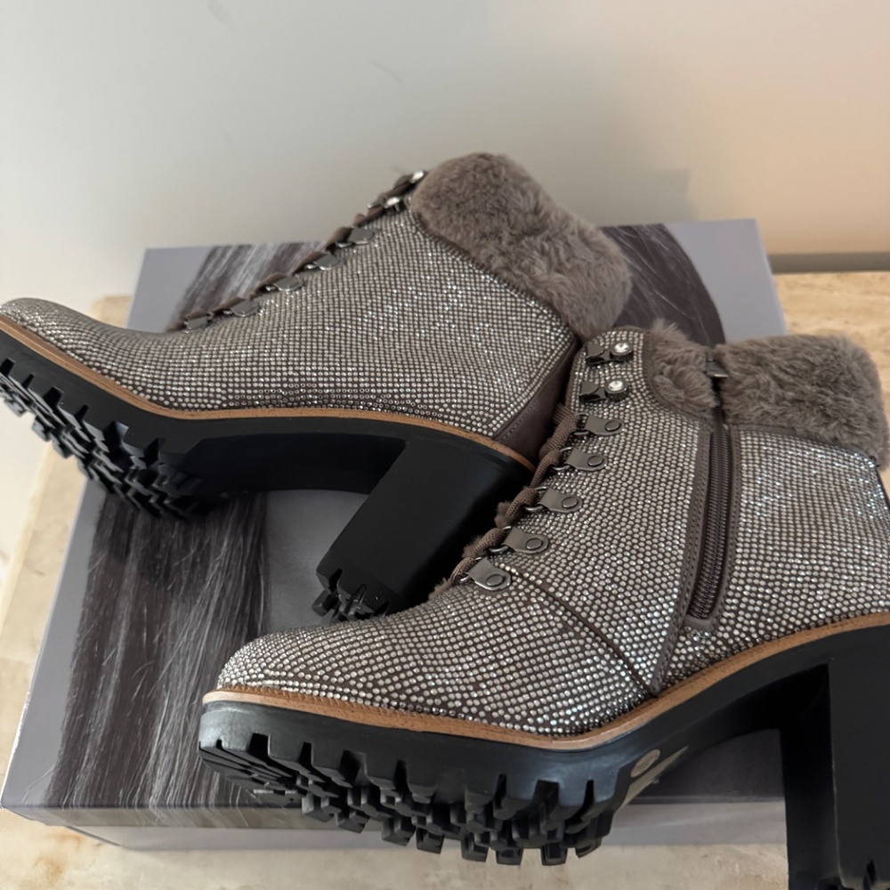 J Lo Charcoal Booties - Picture 6 of 9